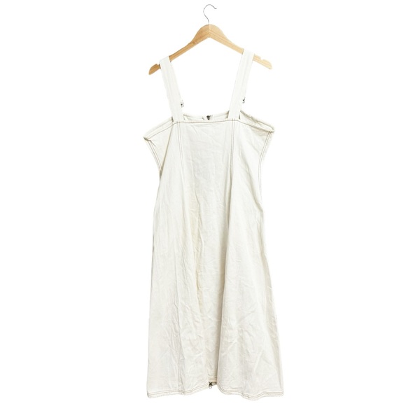 Anthropologie Cream Midi Dress - Picture 3 of 8